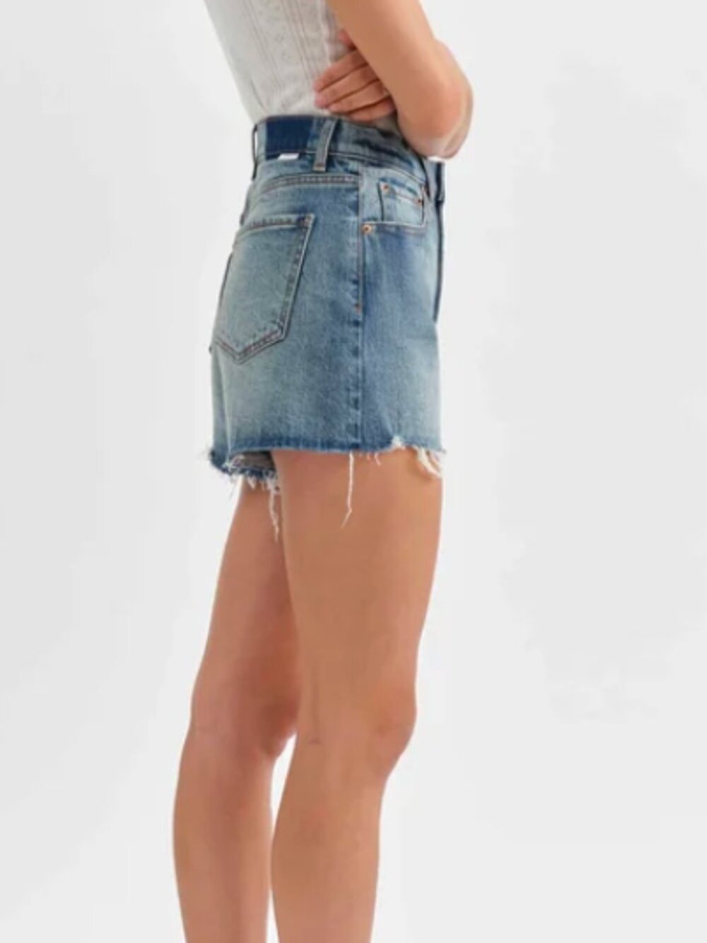 Daze High Rise Short in Thrill Vintage 25